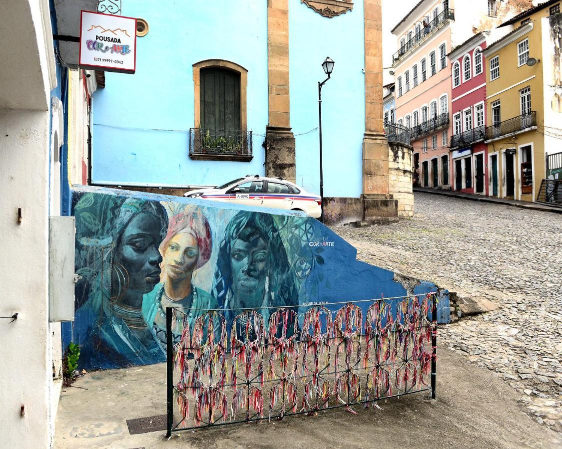 Pousada Cor E Arte - Pelourinho Salvador Exteriör bild