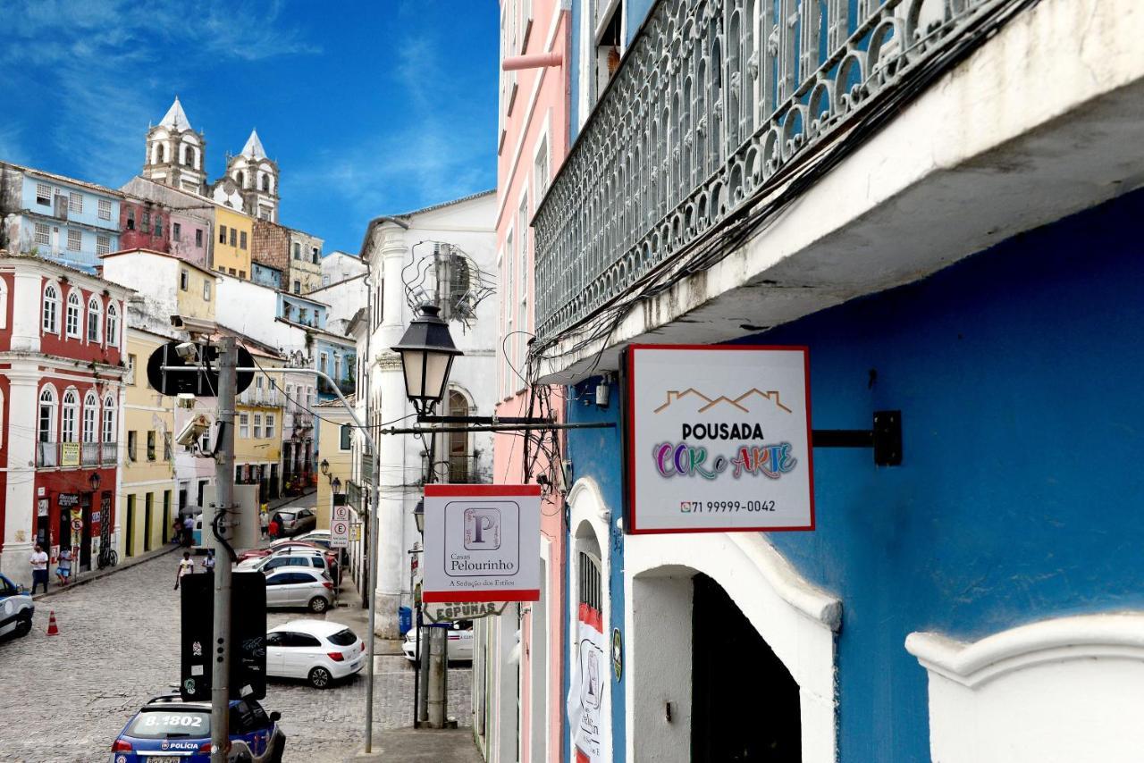 Pousada Cor E Arte - Pelourinho Salvador Exteriör bild